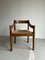 Brauner Carimate Stuhl von Vico Magistretti 5