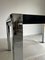 Extendable Chrome and Green Glass Arredo Dining Table by Palermo De Milano 7