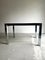 Extendable Chrome and Green Glass Arredo Dining Table by Palermo De Milano 5