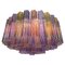 Murano Glass Chandelier Tronchi Glasses by Valentina Planta, Image 1