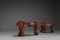 Brutalist Wooden End Tables, Brazil, 1960s, Set of 2, Image 6