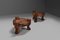 Brutalist Wooden End Tables, Brazil, 1960s, Set of 2, Image 7