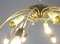 Mid-Century Sputnik Ceiling Light, 1950s, Image 4