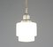 Zeiss Ikon Opaline Pendant Light by Peter Behrens, 1930s 2