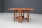 Sculptural Dining Table with Two Drop Leaves in Teak, Denmark, 1960s, Image 2