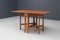 Sculptural Dining Table with Two Drop Leaves in Teak, Denmark, 1960s 3