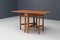 Sculptural Dining Table with Two Drop Leaves in Teak, Denmark, 1960s, Image 3