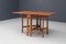 Sculptural Dining Table with Two Drop Leaves in Teak, Denmark, 1960s 10