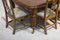 Victorian Dining Table 3 Extending Leaves and Chairs, Set of 11 2