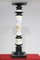 Victorian Ebony Pedestal Stand Porcelain Column 3