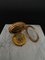 Orologio da taschino a forma di galletto con cassa in pelle e perle, XIX secolo in oro e smalto, Immagine 6