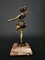 Danseuse Art Déco en Bronze à Double Patine sur Socle en Onyx, 1930s 4