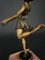 Danseuse Art Déco en Bronze à Double Patine sur Socle en Onyx, 1930s 8