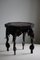Tavolino in legno duro con 4 gambe a forma di testa di elefante, India, anni '20, Immagine 11