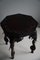 Tavolino in legno duro con 4 gambe a forma di testa di elefante, India, anni '20, Immagine 10