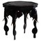 Hardwood Side Table with 4 Elephant Head Legs, Anglo Indian, 1920s, Image 1