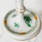 Chinese Bouquet Apponyi Green Candlestick in Porcelain from Herend, Image 12