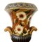 Portugese Ceramic Hand-Painted Vase by Olario de Alcobaca OAL, 1970s 3