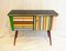 Small Vintage Multicolored Commode 6