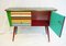 Small Vintage Multicolored Commode, Image 4