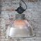 Vintage Industrial Clear Glass Pendant Light from Holophane 5