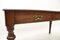 Antique Victorian Oak Leather Top Writing Table / Desk, 1890s 9