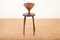 Bar Stool in Black Leather & Chrome by Norman Cherner, 1958 2