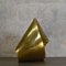 Goldene Möbius Ringskulptur, 1980er 3