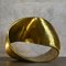 Escultura de anillo Moebius de oro, años 80, Imagen 1