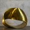 Gold Moebius Ring Sculpture, 1980s 1