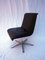 Black Leather Swivel Chair, Image 5