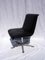 Black Leather Swivel Chair, Image 3