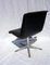 Black Leather Swivel Chair, Image 2