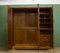 British Art Deco Wardrobe in Burr Walnut from Maple & Co, 1930s 6