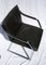 Steel and Leather Cantilever Chair 6