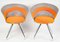 Vintage Armchairs in Orange by inconnu, 1970, Set of 2 1