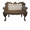 Spanish Cast Iron Garden Bench, 20th Century, Set of 2, Image 1