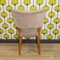 Vintage Upholstered Wood Armchair, 1960s 5