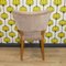 Vintage Upholstered Wood Armchair, 1960s, Image 5