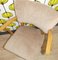 Vintage Upholstered Wood Armchair, 1960s 2