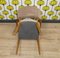 Vintage Upholstered Wood Armchair, 1960s, Image 4