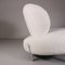 Lounge Chair in White Boucle 8
