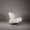 Lounge Chair in White Boucle 9