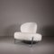Lounge Chair in White Boucle, Image 10