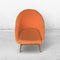 Set of Bucket Seats in Orange, 1960s 12
