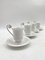 Porcelain Cocoa Cups and Saucers from KPM Berlin, Germany, Set of 8 3