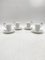 Porcelain Cocoa Cups and Saucers from KPM Berlin, Germany, Set of 8 1