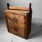 Caja de almacenamiento Mokubako japonesa Taishō Era de madera, años 20, Imagen 15