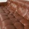 Leather Sofa in the style of Percival Lafer, 1960s 10