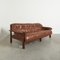 Leather Sofa in the style of Percival Lafer, 1960s, Image 2